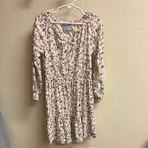 Old Navy Cream Floral Dress